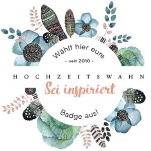 Veröffentlichungs-Badge von Hochzeitswahn